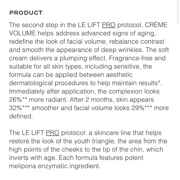 NIB Chanel Le Lift Pro Crème Volume - Picture 3 of 8